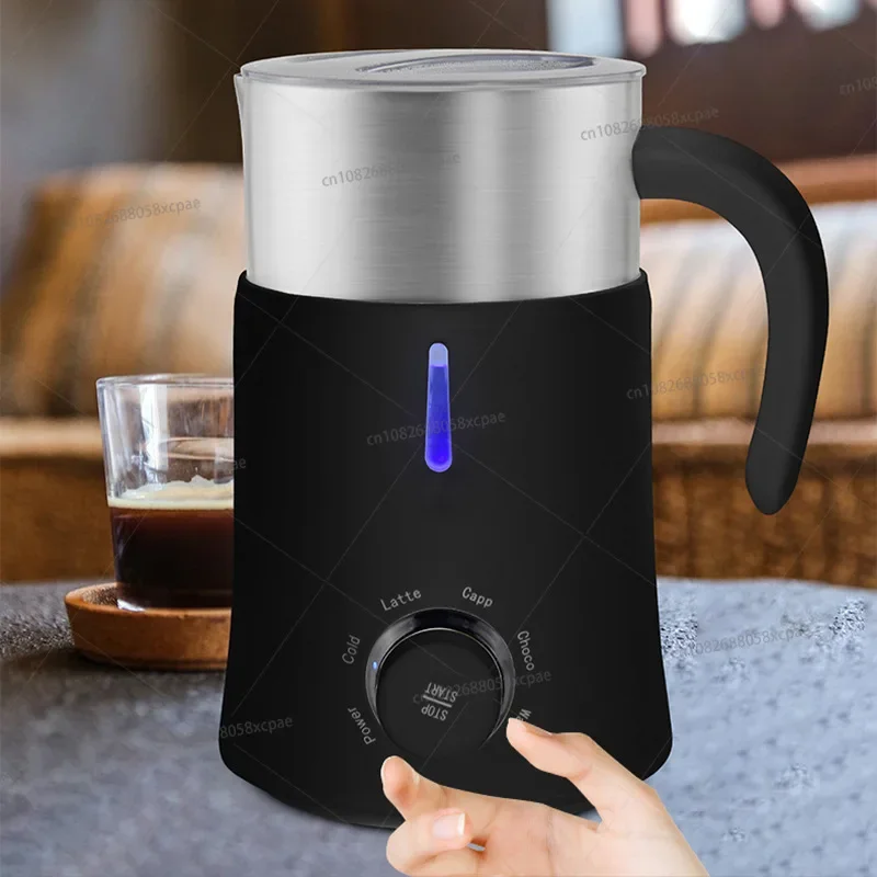 4-in-1 Electric Milk Frother - Auto Mixer, Coffee Milk Foamer & Stainless Steel Milk Heating Steamer 321df20