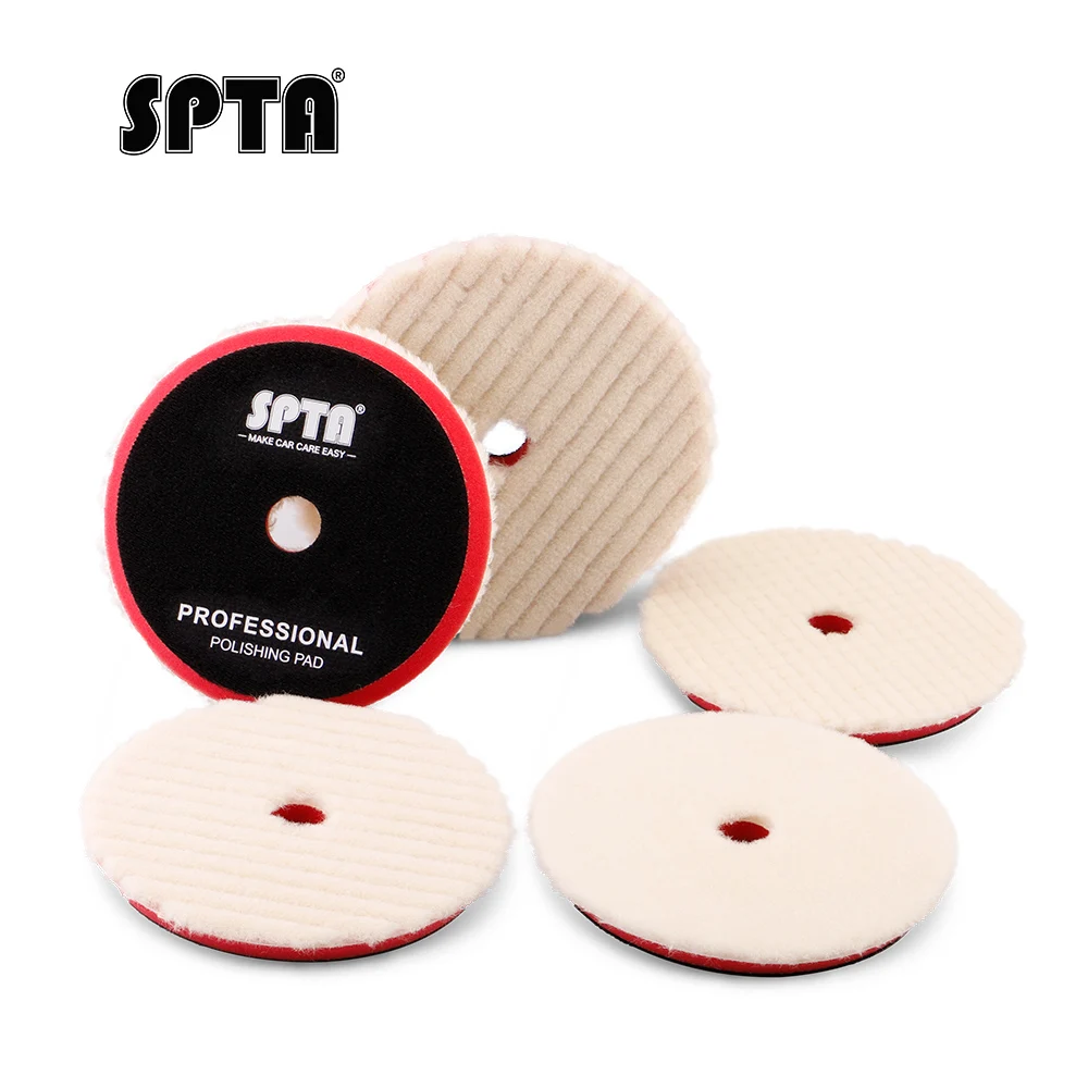 

SPTA 3 "(80 мм)/5" 125 мм)/6 "(150 мм) японская полировальная шерстяная подушечка буферная шерстяная полировальная подушечка для автоматического удаления царапин