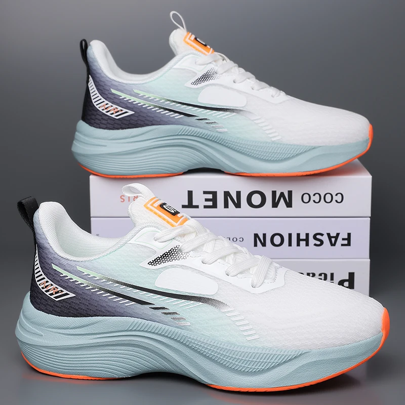 

Unisex Running Shoes Fashion Lightweight Comfortable Soft Outdoor Sneakers Non Slip Daily Wear Fitness Sneakers for Men Women