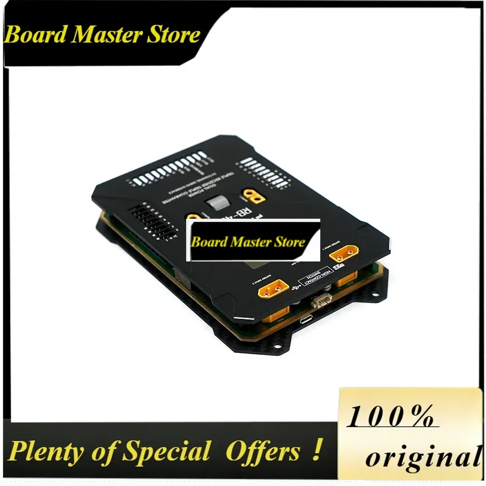 BoMaSFrSky RB-40 FLIGHT-SAFE SYSTEM Dual Power /Menu Scroll Button & LCD Screen NFC Switch
