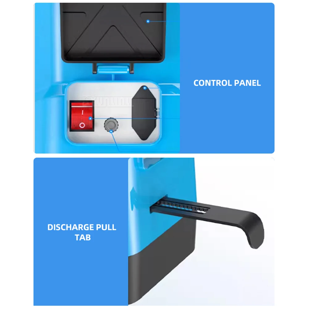 آلة التغذية الأوتوماتيكية دلو آلة توزيع الأسمدة الكهربائية جهاز الأسمدة متعدد الوظائف