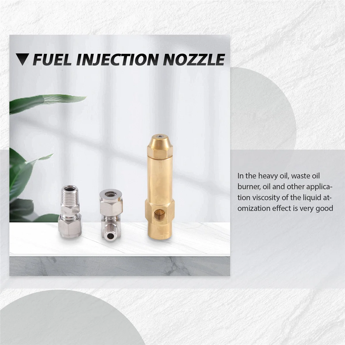 1.5mm Waste Oil Burner Nozzle,Air Atomizing Nozzle,Fuel Oil Nozzle,Full Cone Oil Spray Nozzle