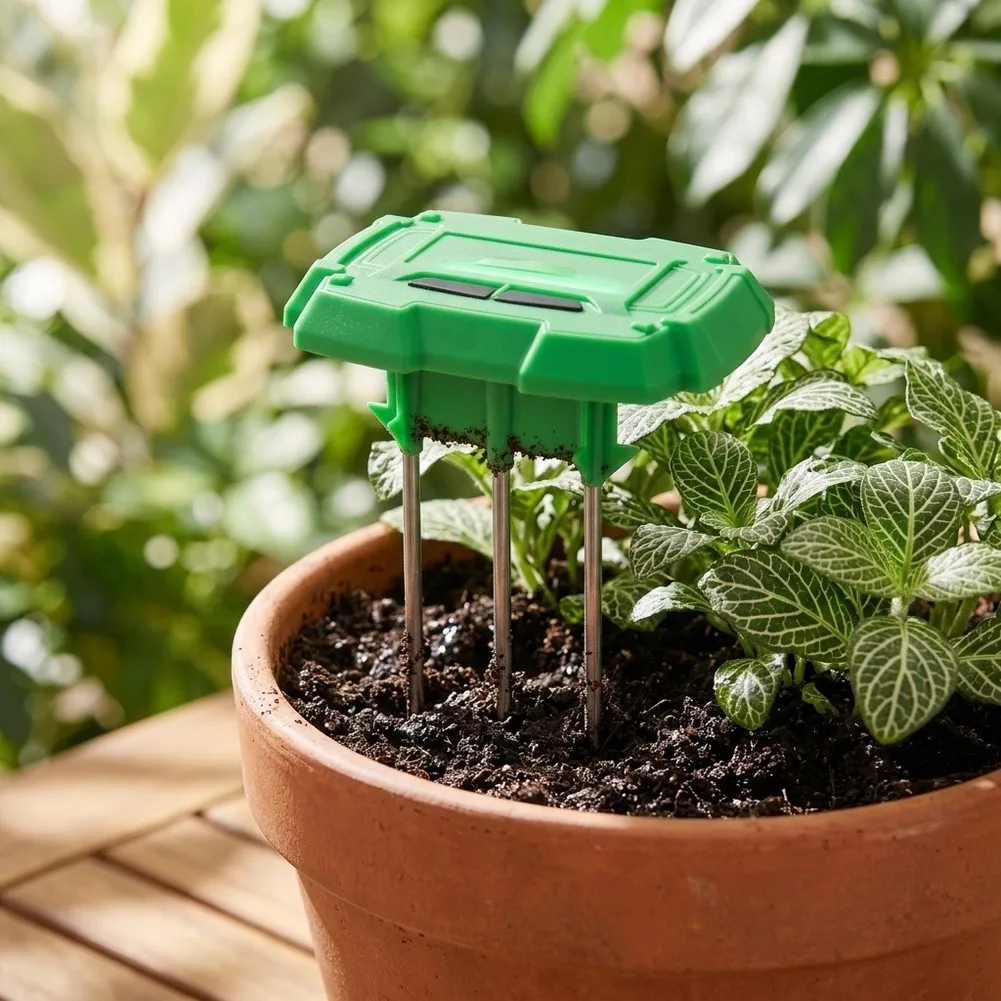 Three-Probe Wireless Soil Moisture Sensor for Precise Measurement Larger Soil Areas and Reliable Outdoor Performance