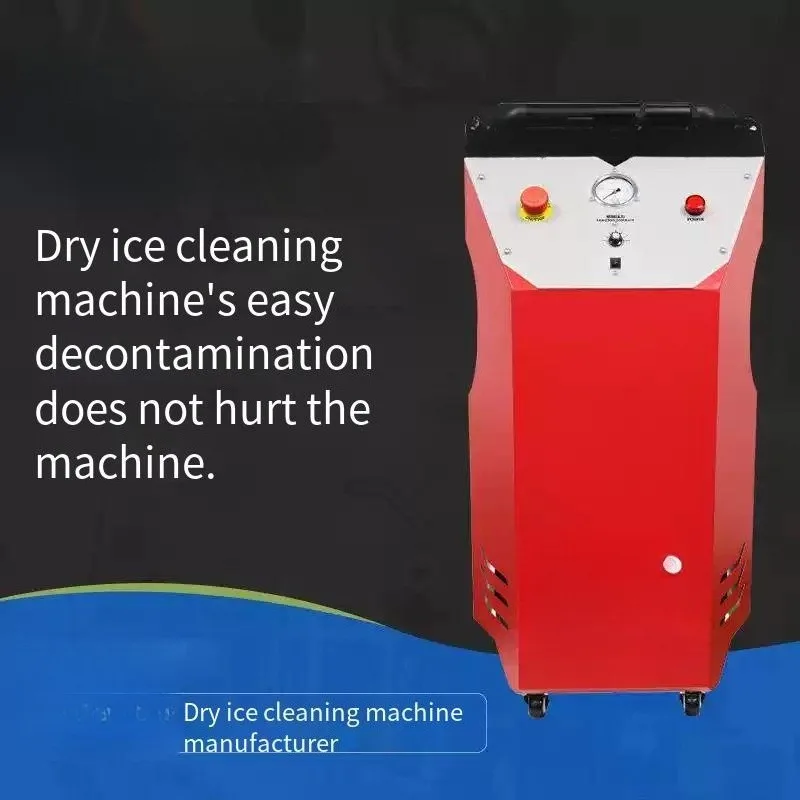 Multifunctional Dry Ice Cleaning Machine For Automotive Carbon Removal Engine Intake Surface Restoration Industrial Equipment
