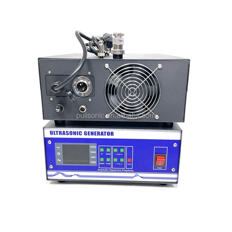 1500W Piezoelectric Transducer Ultrasonic Power Supply Digital Industrial Washing Equipment Ultrasound Generator