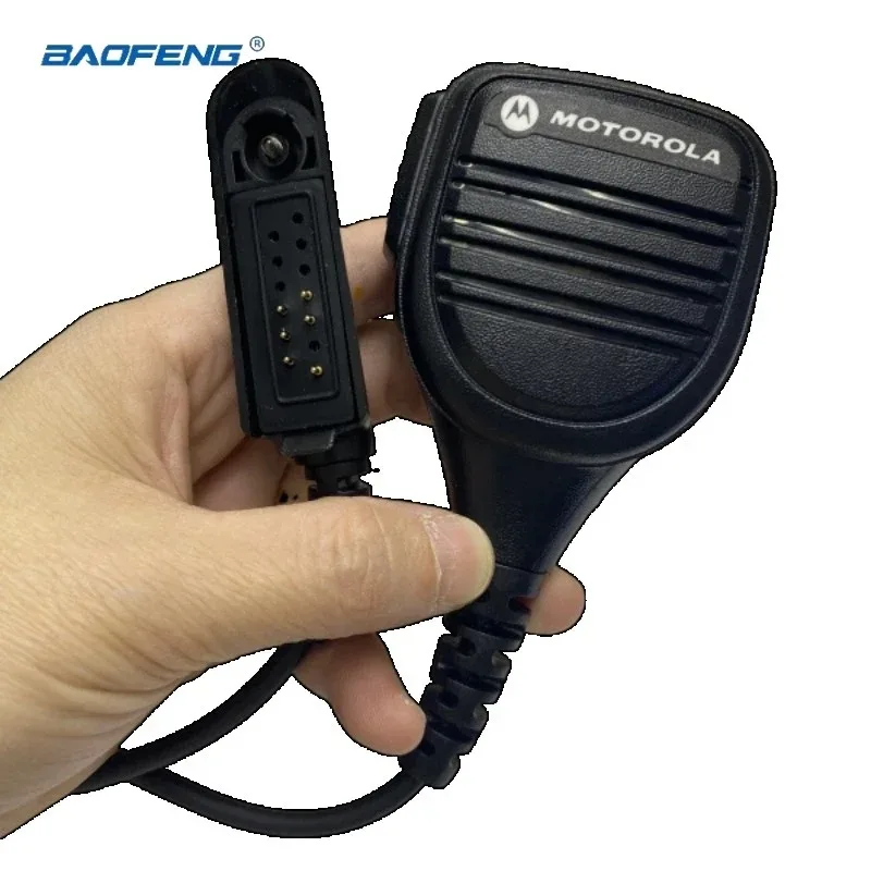 Motorola PMMN4021A micrófono de altavoz PTT de mano, accesorio de Radio para GP328, GP338, GP340, GP360, GP680, HT750, HT1250, Ptx760, Pro5150