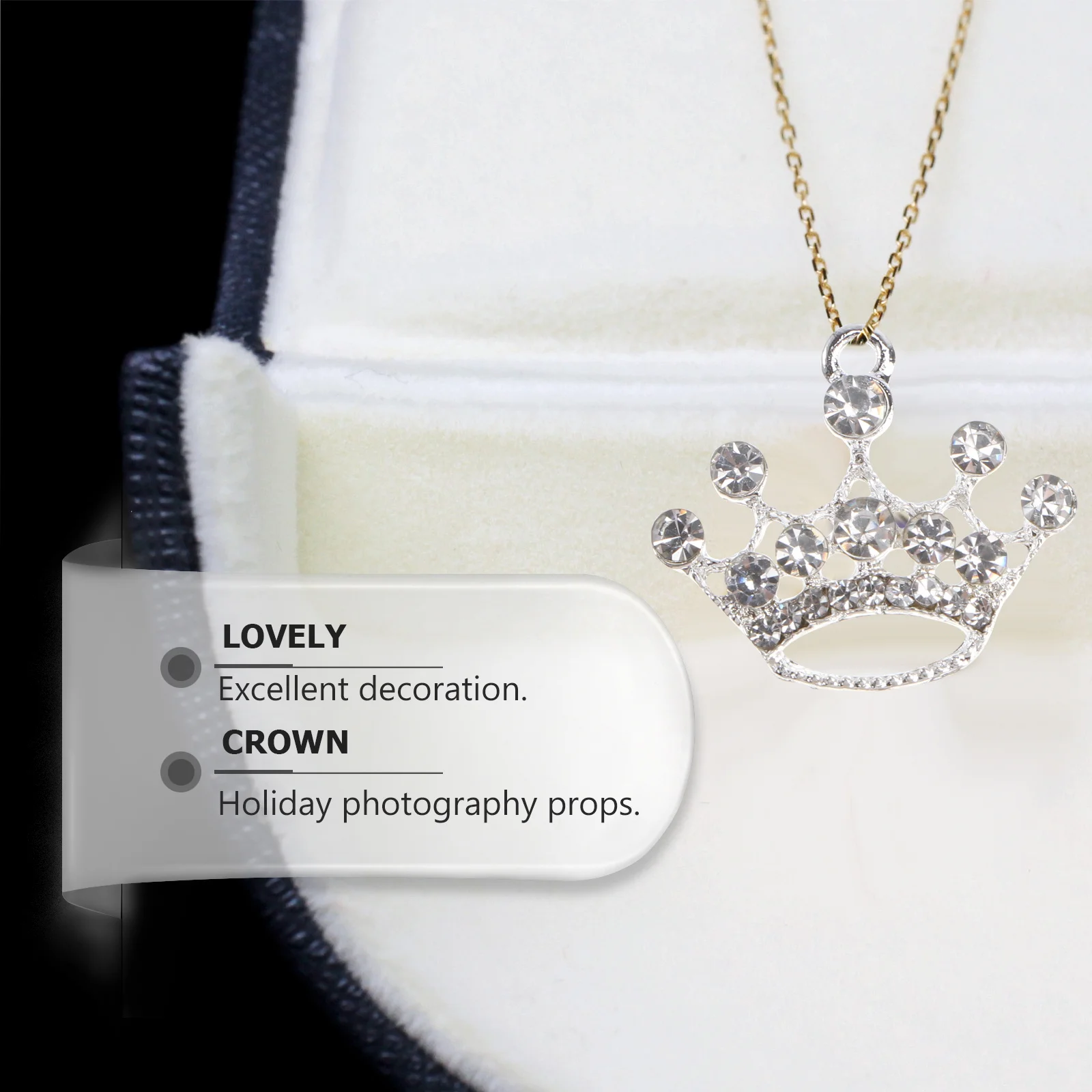 

10Pcs Crown Pendant Alloy Dog Pet Ornament Photo Prop Party Decoration Wedding Ornament Alloy Crafts Party Decoration.
