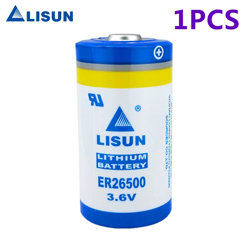 

ER26500 3.6V C primary lithium battery for smart water and gas meters flow meters GPS locators IoT devices