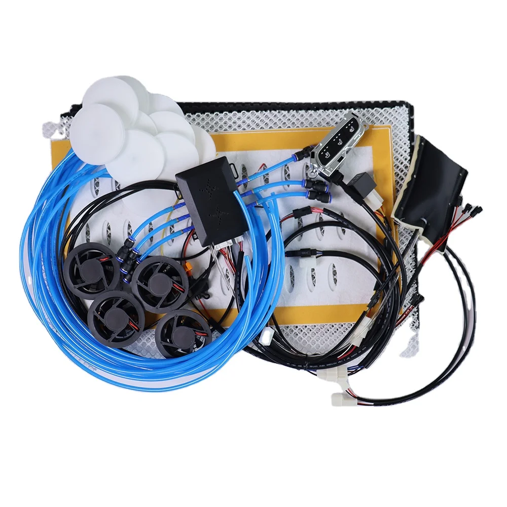 

China Professional Manufacturer Custom 12 Points Pneumatic Massage System Car Seat Heater Cooler Massage For Benz