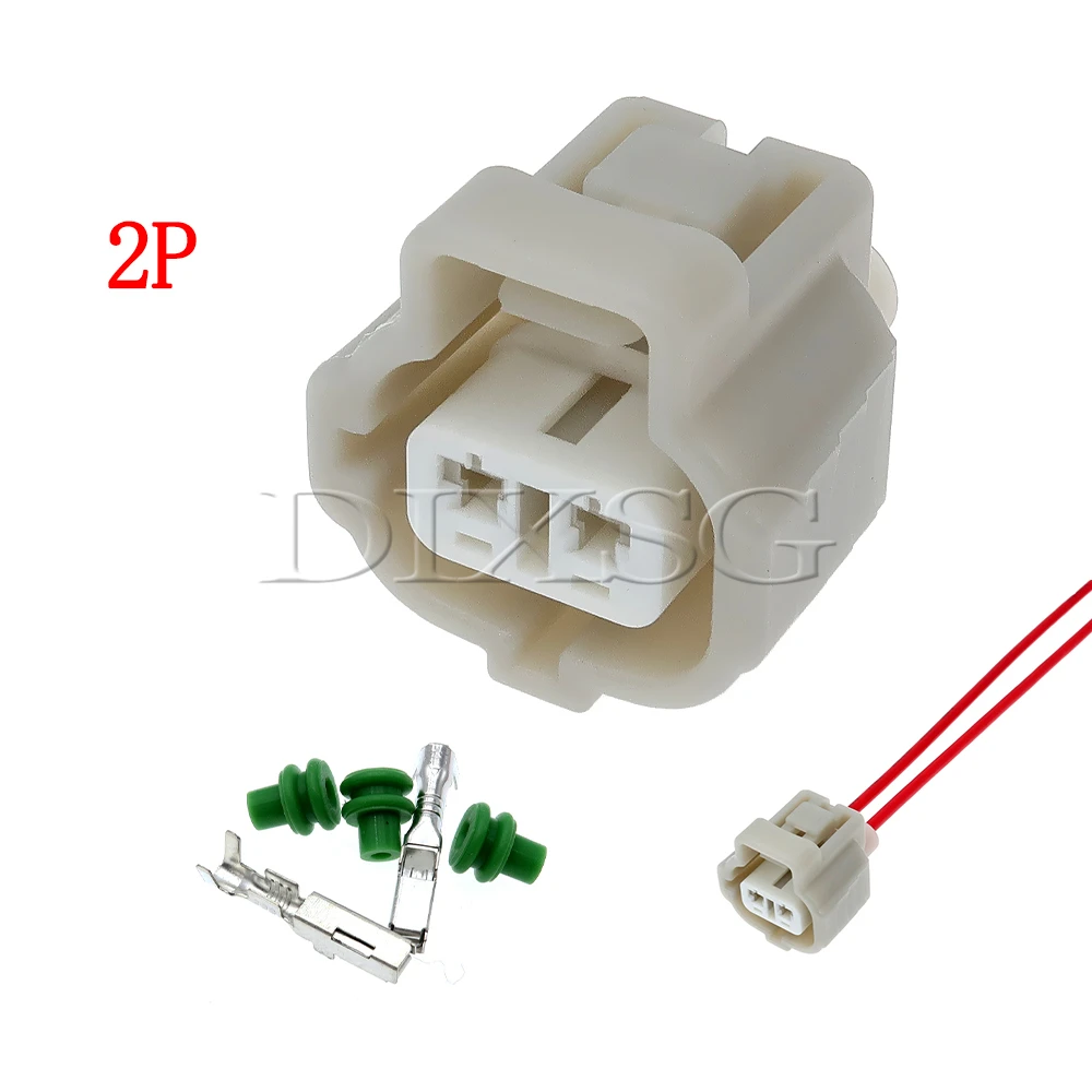 1 Set 2 Pin 6189-0189 90980-10923 Car Headlamp Wire Connector for Toyota Excavator Water Level Sensor Waterproof Plug