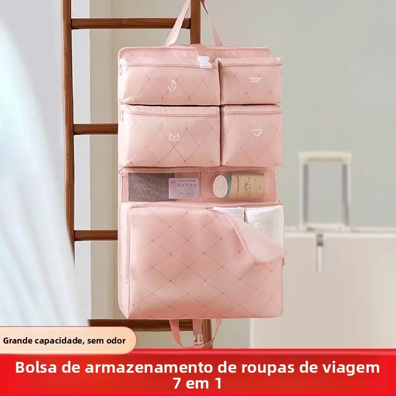旅行出張用下着収納バッグ-衣類整理バッグ-荷物収納ポーチ-7in-衣類下着バッグ