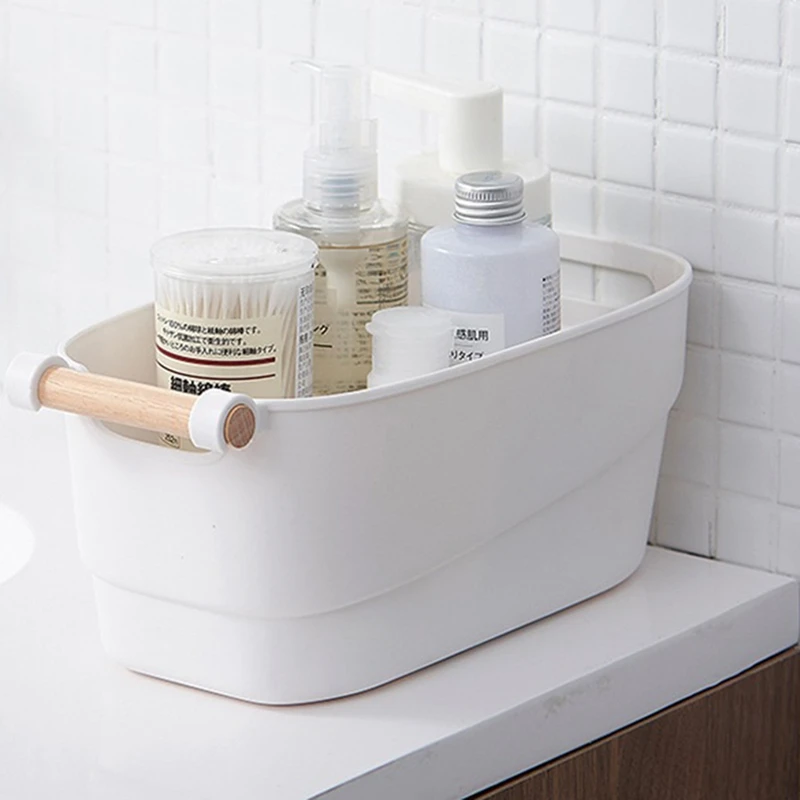 Caja de almacenamiento de artículos diversos de escritorio, cesta de almacenamiento, cocina, sala de estar, aperitivos, juguetes, arreglo de almacenamiento, cesta de almacenamiento