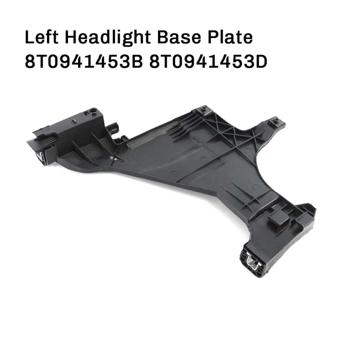 Front Bumper Headlight Bracket & Headlight Base Plate for Audi A4 B8 13-16, 8T0941453B 8T0941454B 8K0805607B