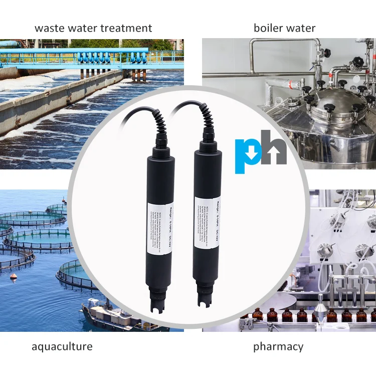 Digital Ph Sensor 4-20ma Environmental Monitoring Ph Sensor Water Quality Monitoring