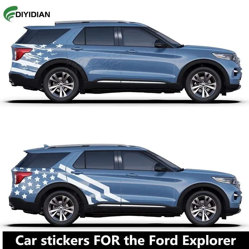 Car Stickers FOR Ford Explorer 2023 Retrofit custom fashion applique accessories