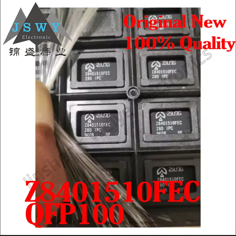 

(1-10-50PCS) Z8401510FEC QFP100 8-bit Embedded Microprocessor Original Processor Type: Z80 10MHz In Stock