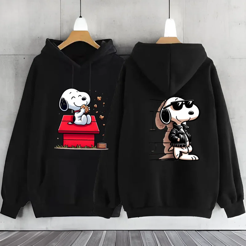 Snoopies Dog Hoodie Woman Clothing Y2k Clothes Women\'s Sweatshirts Long Sleeve Hoodie Y2k Woman Clothing Hooded Shirt Hoodie