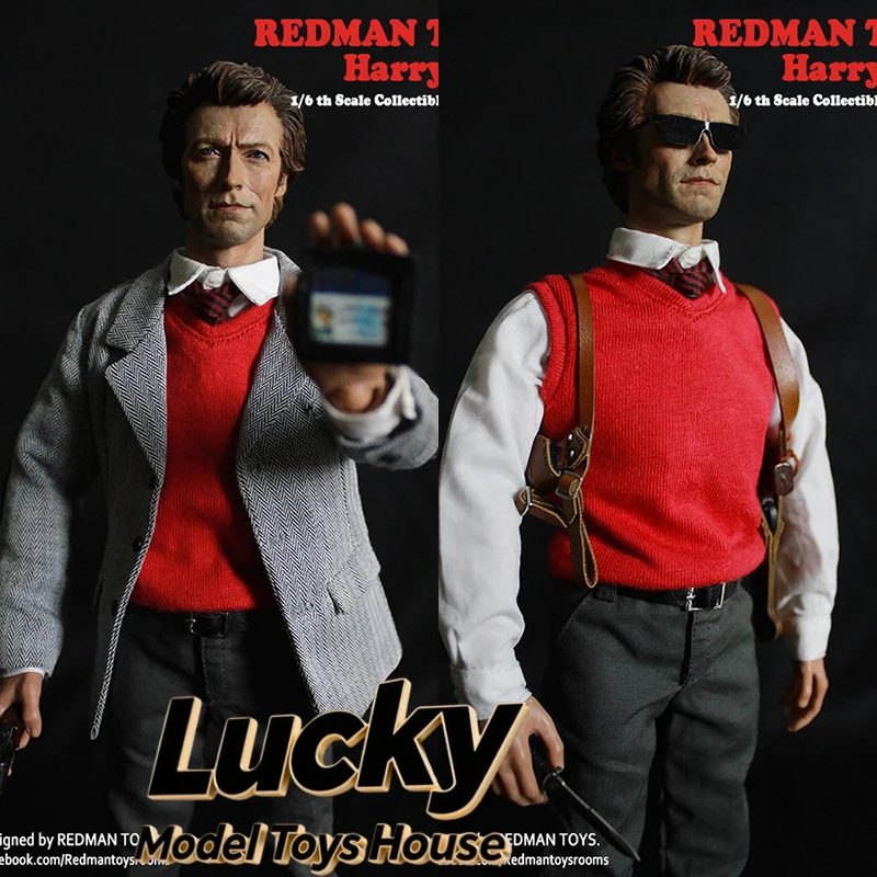

Коллекционная фигурка REDMAN TOYS RM010: Инспектор Харри (1971), масштаб 1/6, 12 дюймов, полный комплект, для фанатов кино