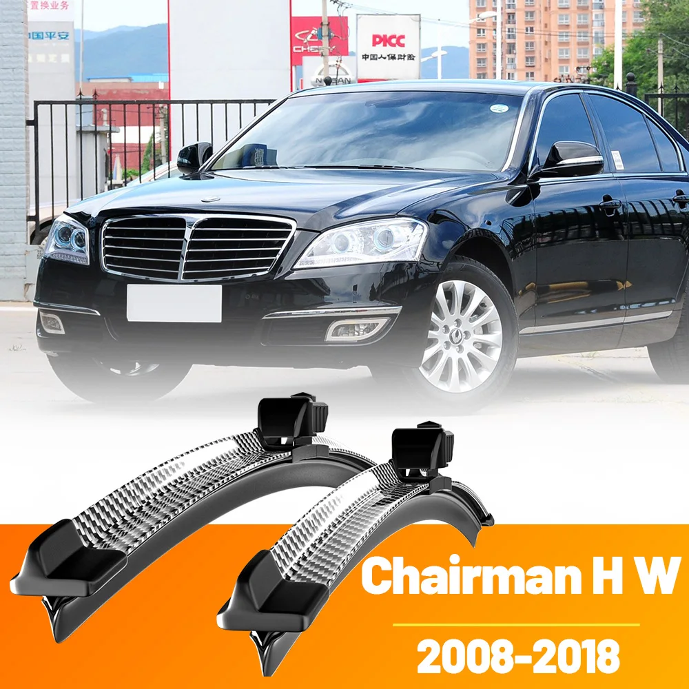 

2 шт. передние щетки стеклоочистителя из углеродного волокна для Ssangyong Chairman H W 2008-2018 2011 2012 2013 2014 2015