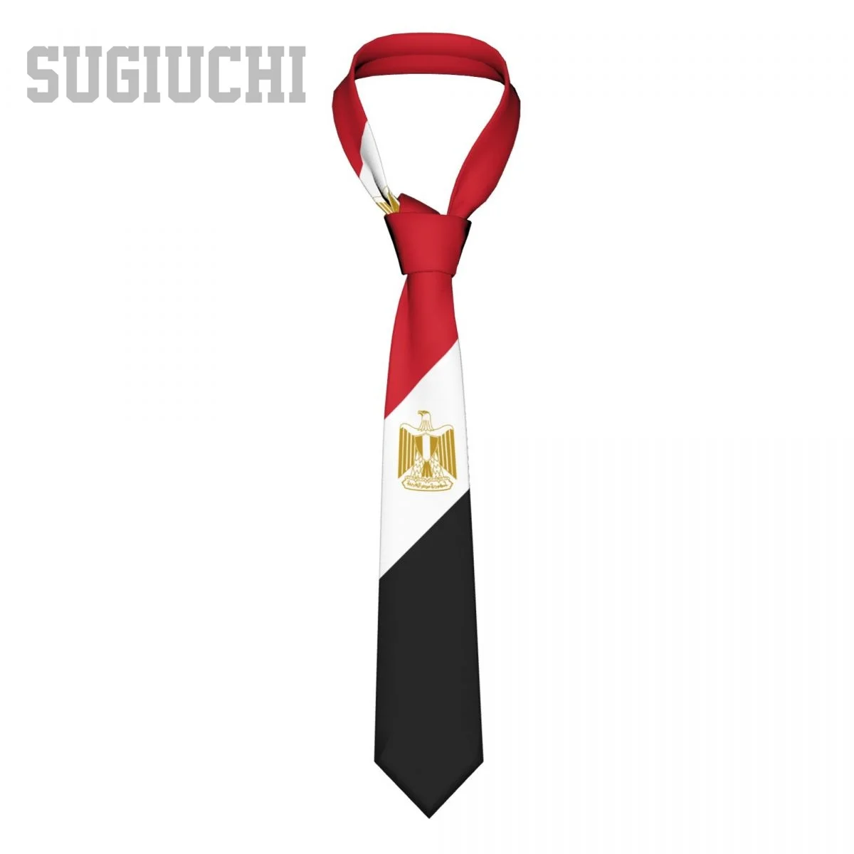 

Egypt Flag Emblem Men Women Neck Ties Casual Plaid Tie Suits Slim Wedding Party Business Necktie Gravatas