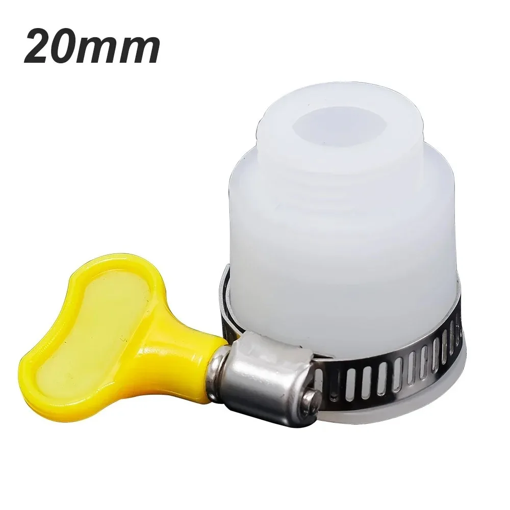 4 Points Coarse Tooth Faucet Interface with Clamp Leakproof Faucet Extenders Accessories Plumbing Taps