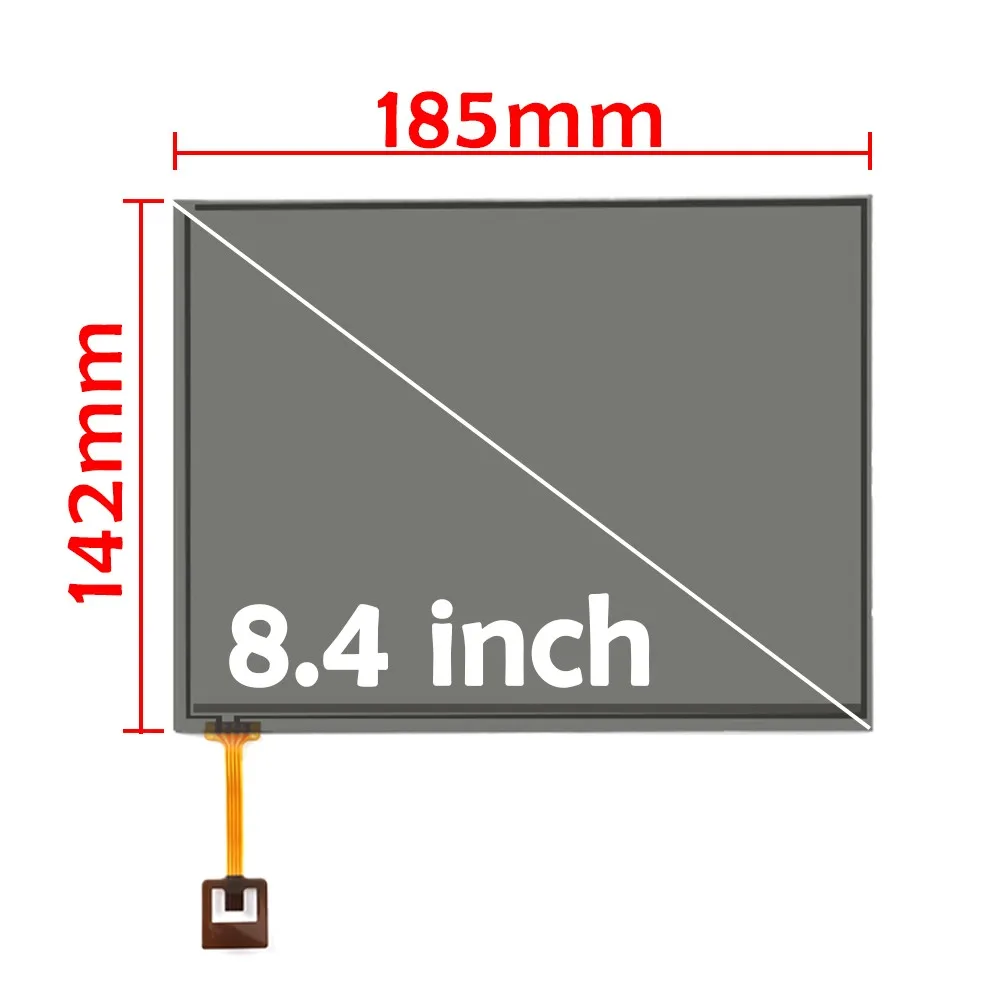 Uconnect 3 8,4 Zoll LAJ084T001A Touchscreen-Digitizer für Dodge Charger Journey Dart Chrysler 300 Maserati Ghibli Auto-Monitor – Detail 2