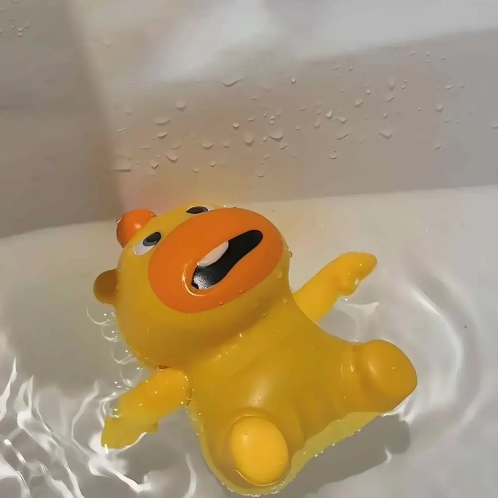 Nuovo cartone animato Capybara Lulu Wind-up Regalo antistress Capybara Bambole Bagno da bagno in plastica