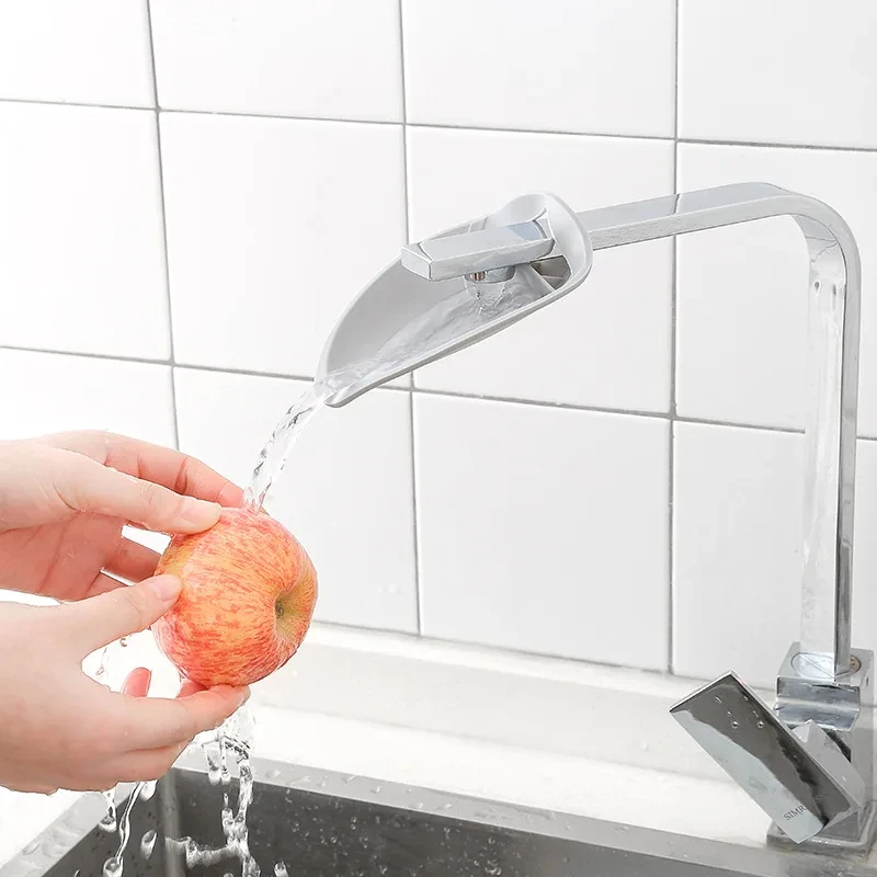 2 Pcs Faucet Extender Water Saving Help Children Hand Washing Equipment Bathroom Kitchen Accessories Sink Faucet Extension