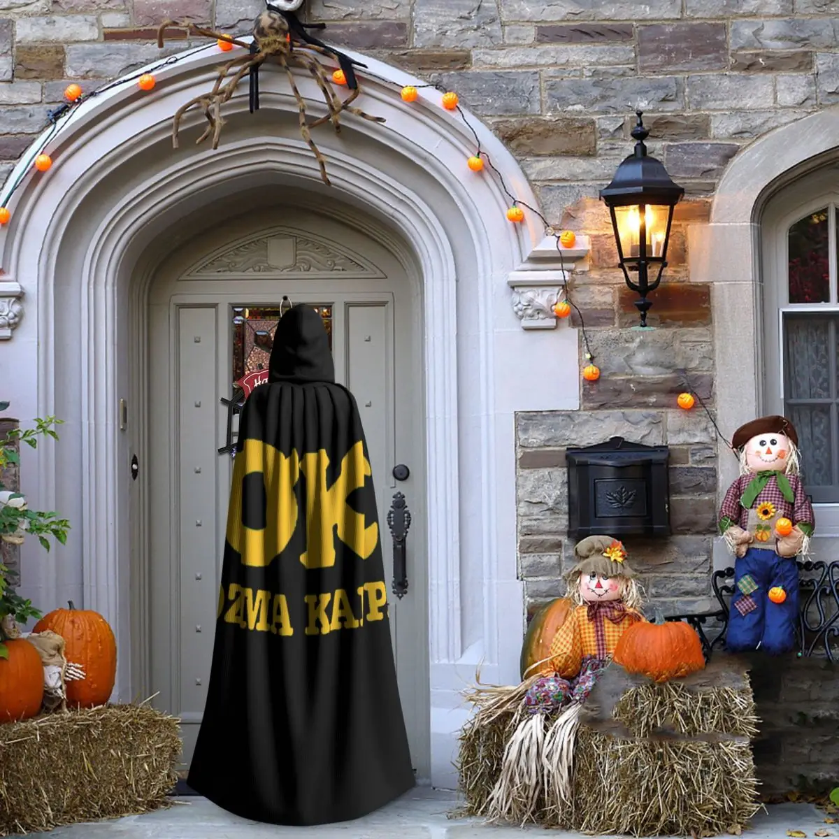 Squishy Oozma Kappa OK lange capuchon mantel heks middeleeuws kostuum cosplay Cape Halloween jas volwassen unisex