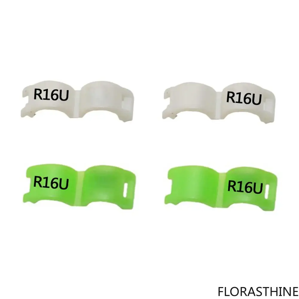 100 Pcs R16U Bird Clip Ring Plastic Foot Rings Colorful Acacia Birds Canary All Kinds of Bird /Set