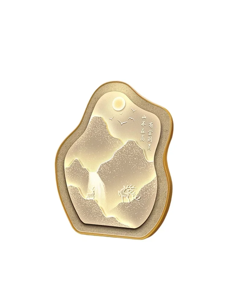 

The mountain is not high, there is gold, and there is a sense of high-end. Jinshan desktop painting enters the home,