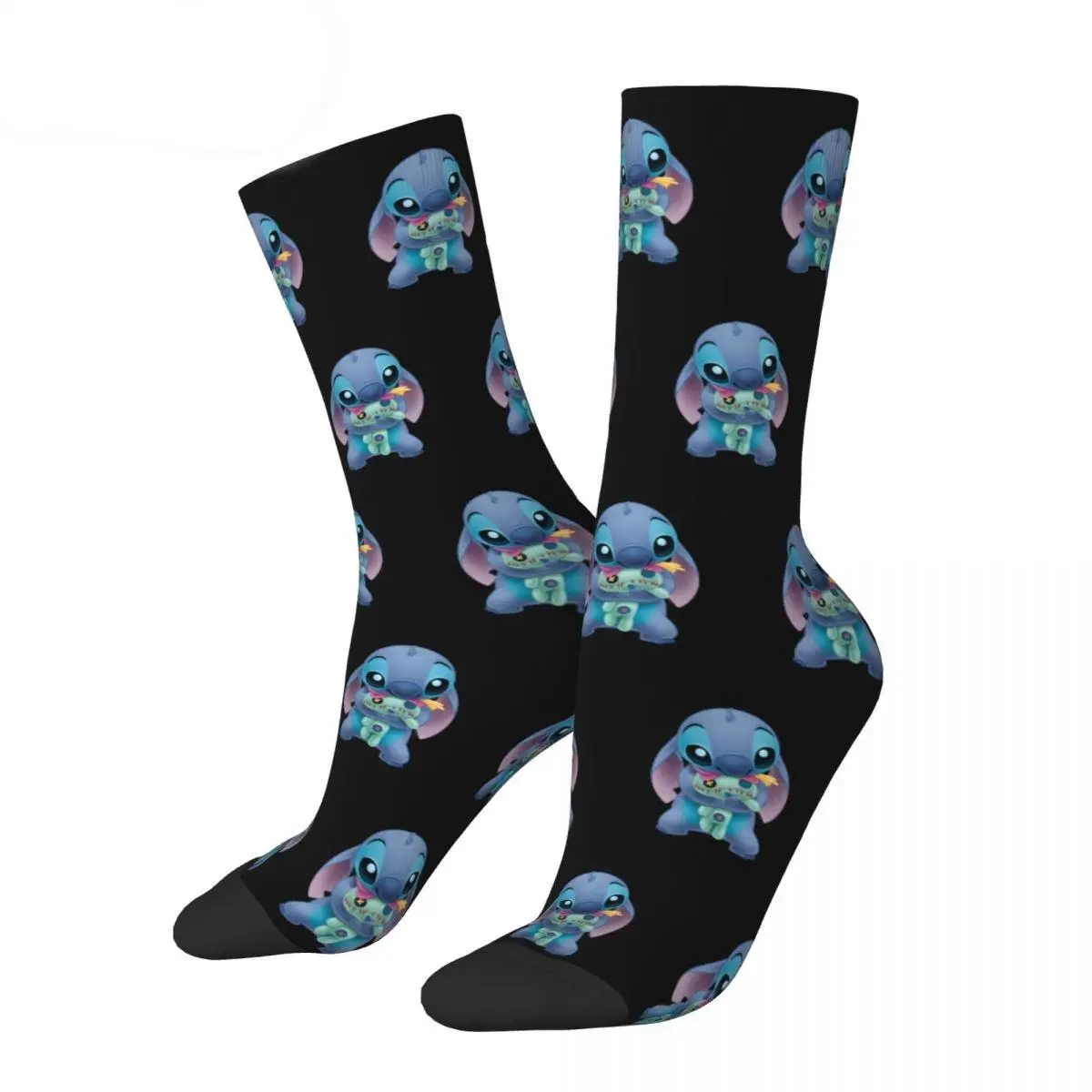 New Men's Socks New Lilo & Stitch With Ugly Doll Sock Lilo And Stitch Graphic Women's Socks Spring Summer Autumn Winter