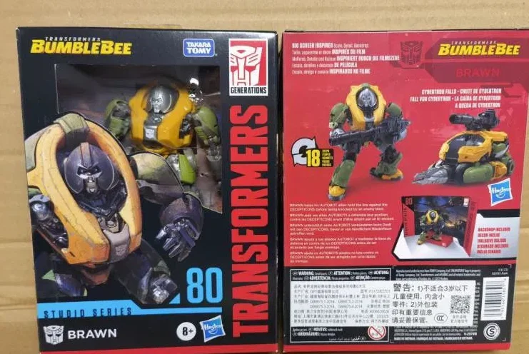 

Oys & Hobbies оригинальные Takara Tomy Hasbro Transformers Studio Series SS80 Brawn Transformers Collect Toys Фэнтезийные фигурки