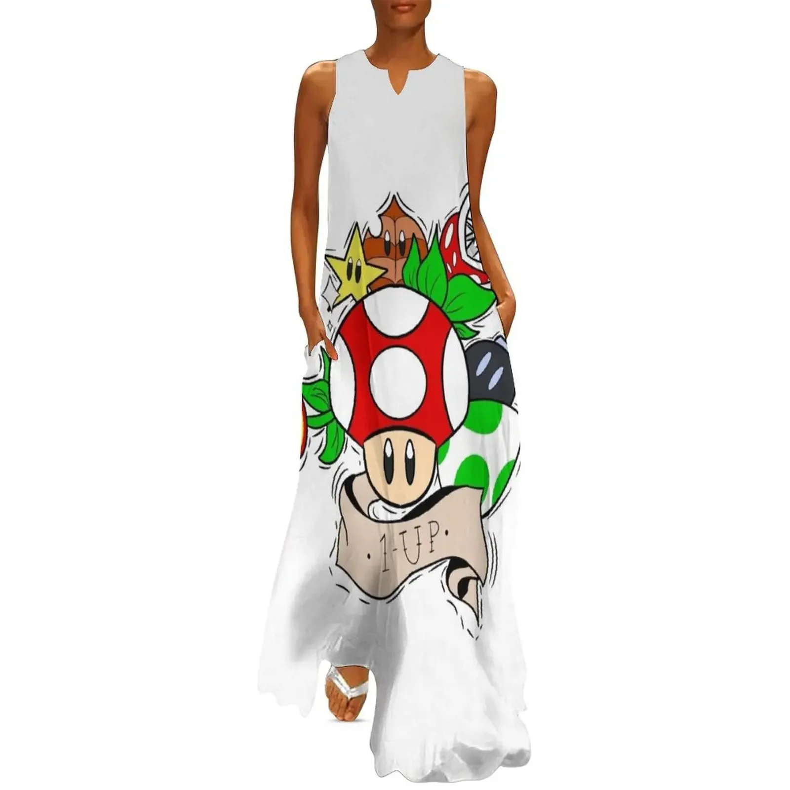 

1-UP Long Dress women's evening dresses evening dresses women Dress