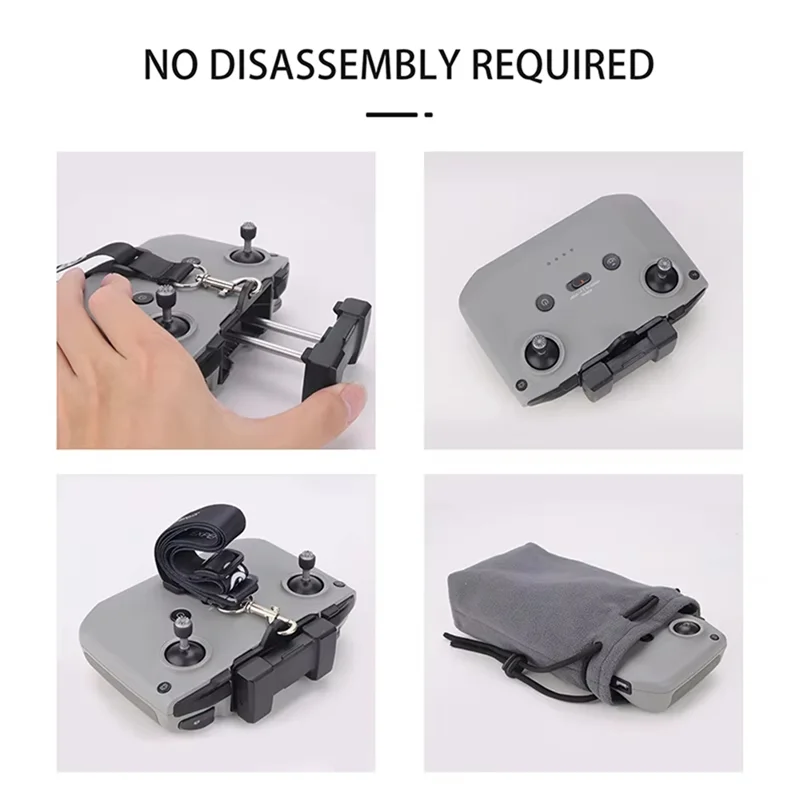 New-For DJI RC N3/N2/N1 Adjustable Neck Strap Fixed Clip Hook Lanyard Hanging Straps For DJI Flip/NEO Mini 4K/Mini 3 4 Pro A