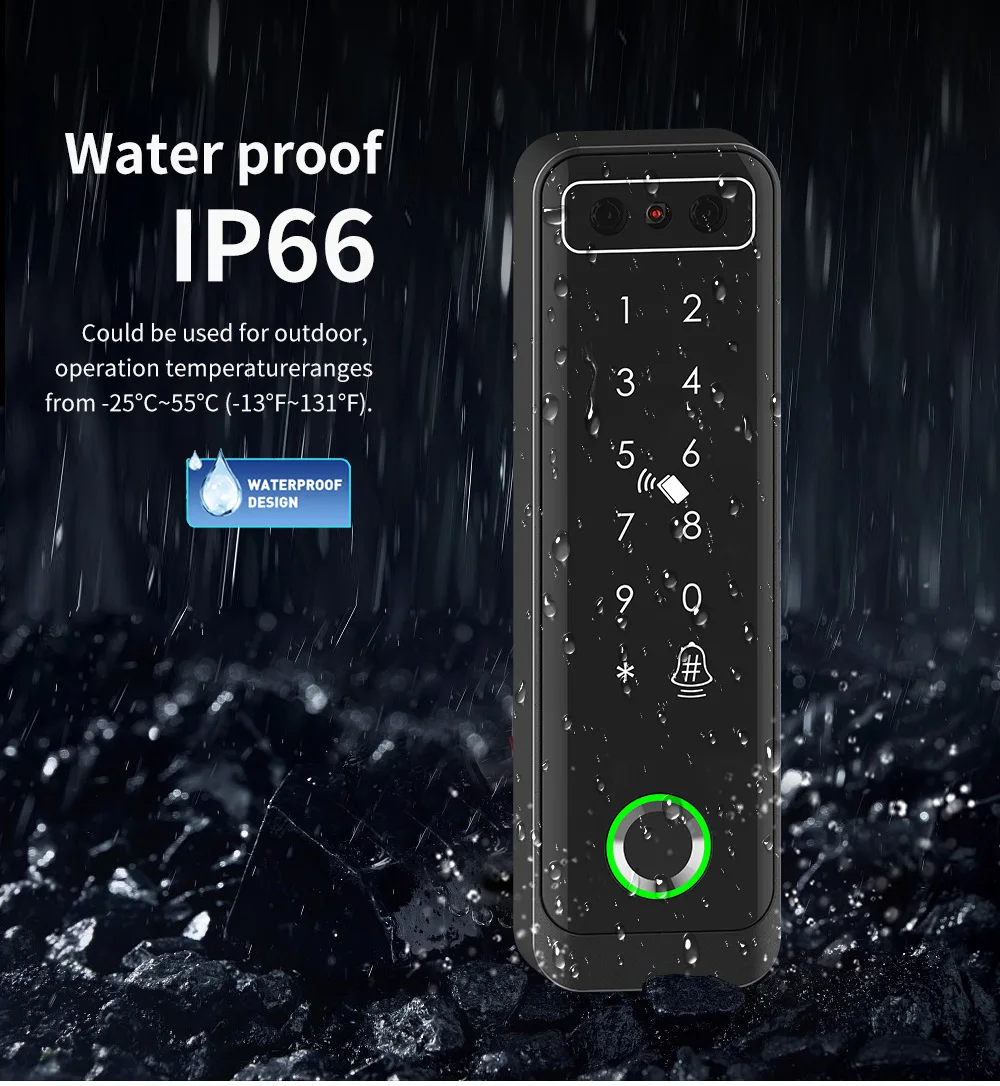 Smart  TouchKey Door Entry Access Controller 10500 Users Capacity Biometric Fingerprint Access Control