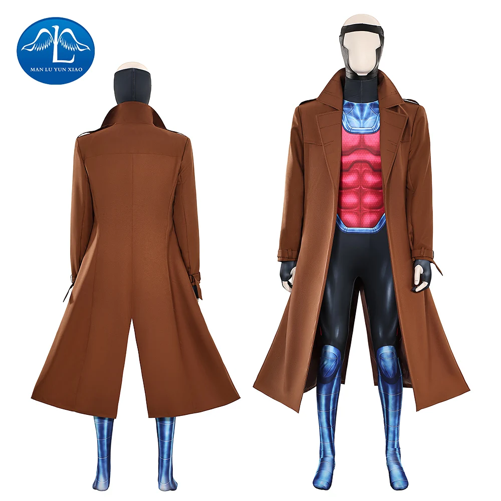 

Manluyunxiao Gambit Cosplay Costume Full Set With Available For Halloween Carnival Party