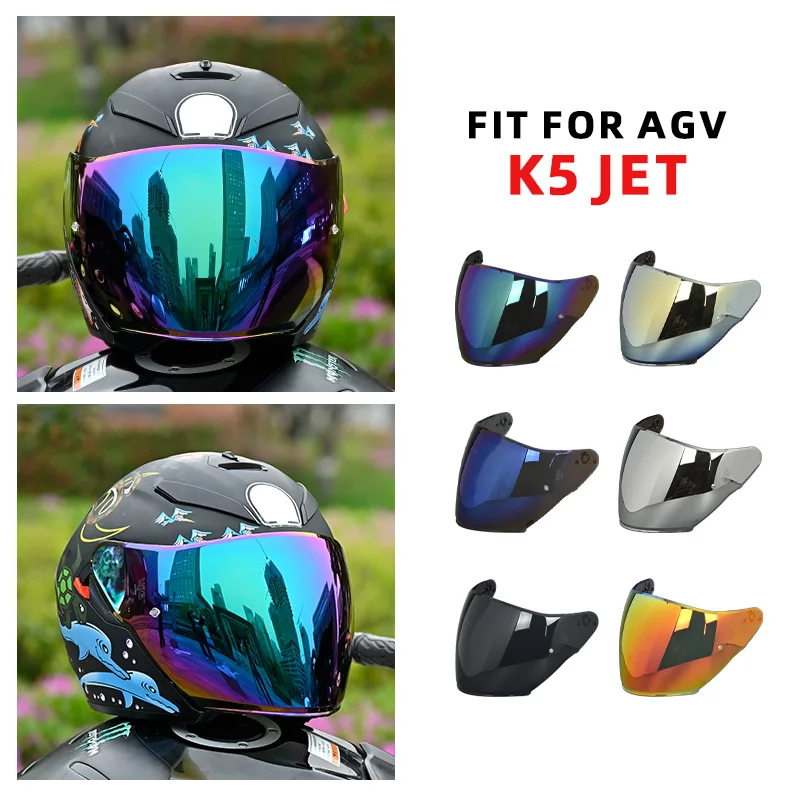 

Козырек для шлема AGV K5 JET, щитки для шлема, защита от ультрафиолета, лобовое стекло, солнцезащитный козырек, аксессуары для мотоциклетного шлема, линзы для мотоциклетного шлема