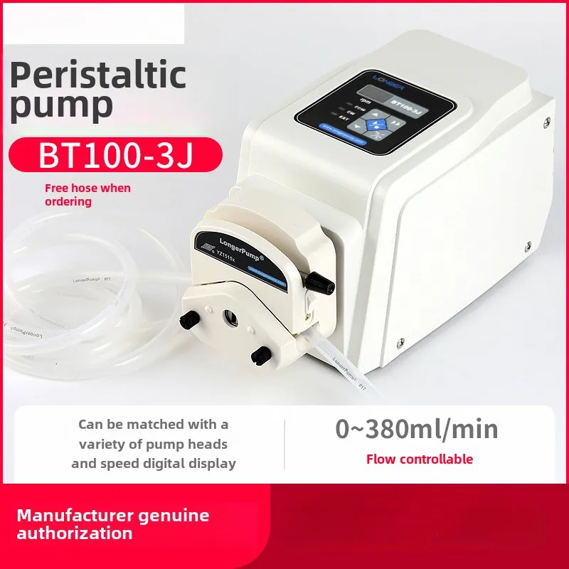 Peristaltic laboratory constant flow  large flow  head can be acid and alkali resistant hose