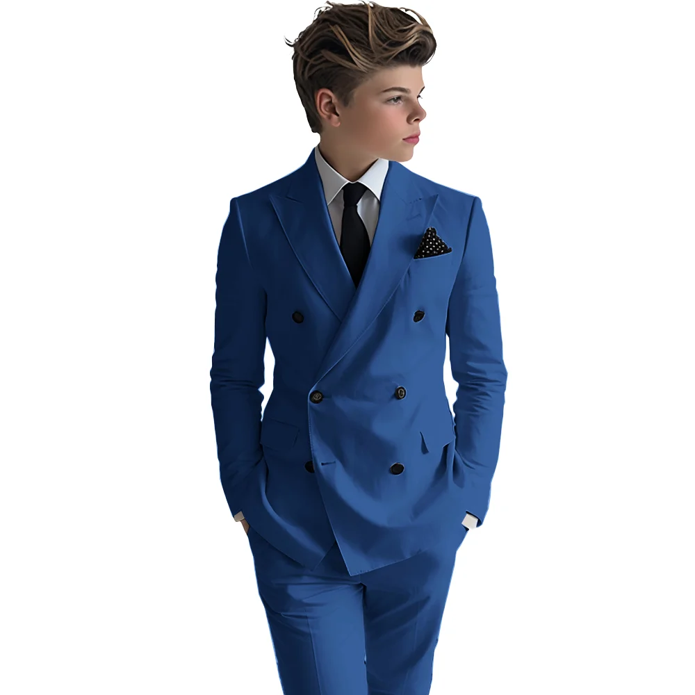 Kids Flower Suit, Tuxedo Ceremony Formal Suit, Photography Blazer, Party Performance Outfit, Wedding, Teens