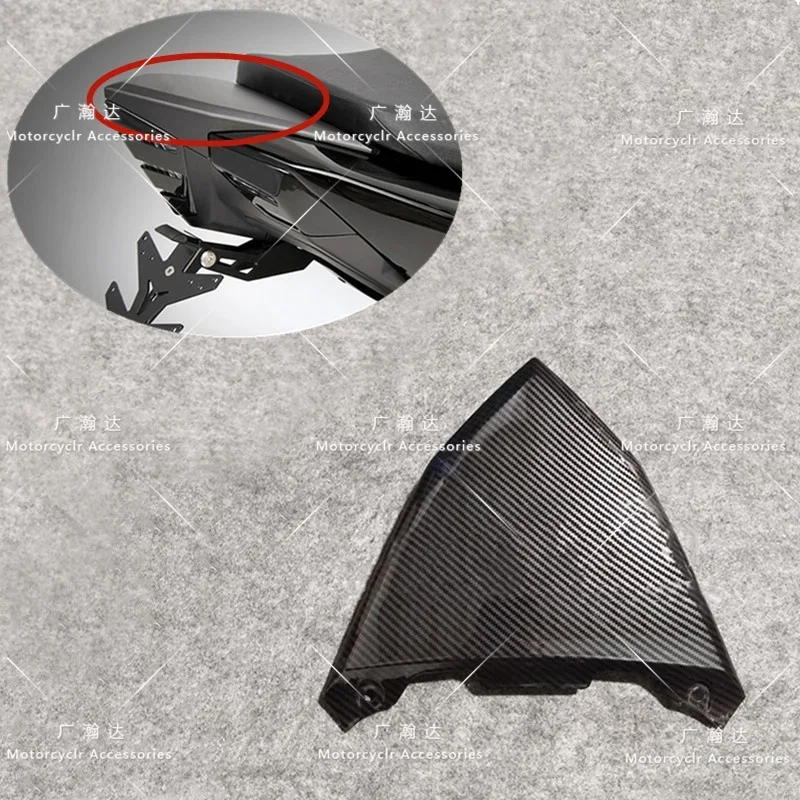 Carbon fiber paint Rear Behind Cover Fit For YAMAHA TMAX530 Tmax 530 2012 2013 2014 2015 2016 T-MAX530 Fairings Tail Light Cover