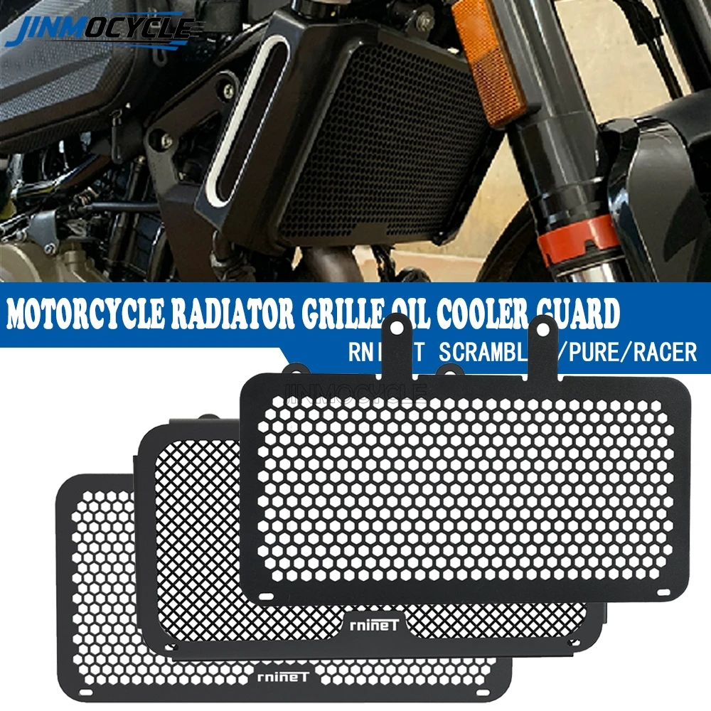 

Motorcycle Radiator Guard Grill Grille Oil-Cooler Cover For BMW R NINET 9T R NINE T Scrambler Urban GS Race Pure 2014-2023 R9T