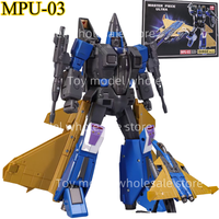 In Stock Transformation MPU-03 MPU03 Elegy Three-pointed Aircraft Squad 2.0 Action Figure MP New Design Matte Paint Model  Toys