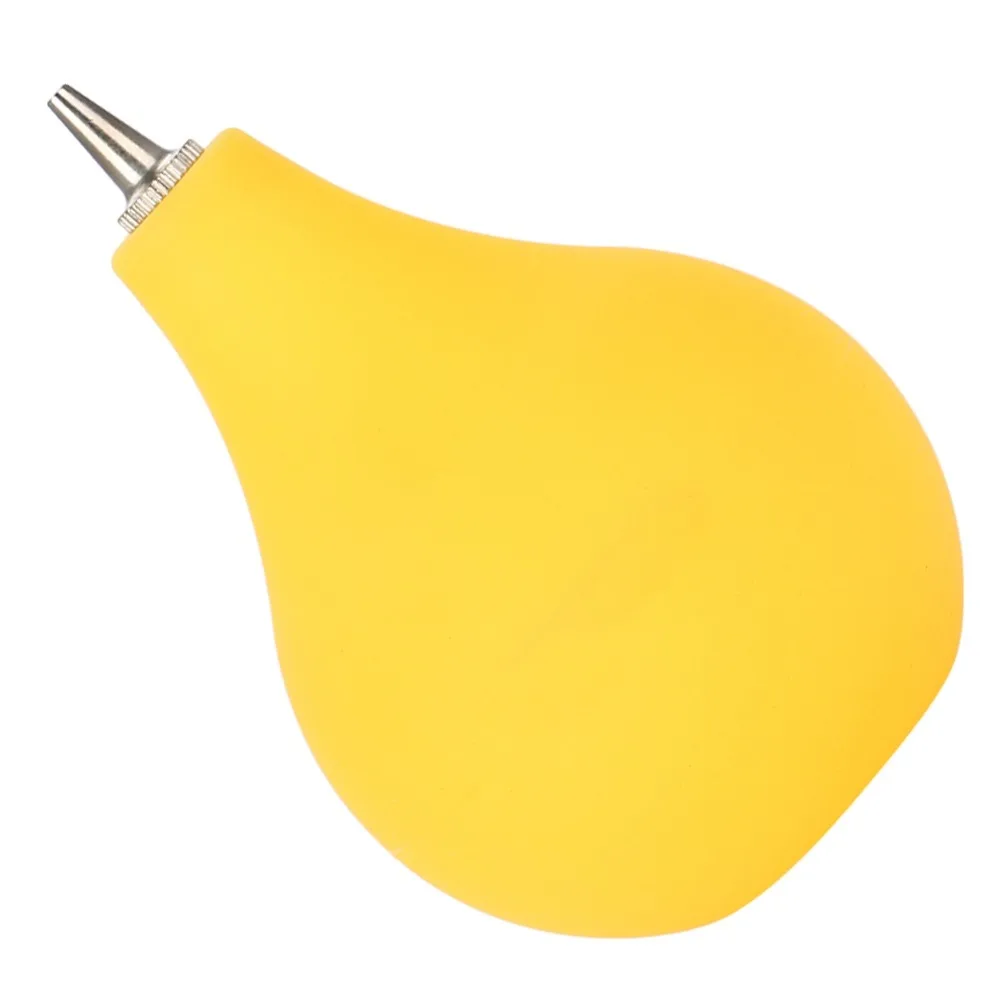 Practical Rubber Material Dust Blower Mini Size Ball Shape Cleaner Tool Yellow/Blue Color Air Blower Pump Keyboard Cleaning