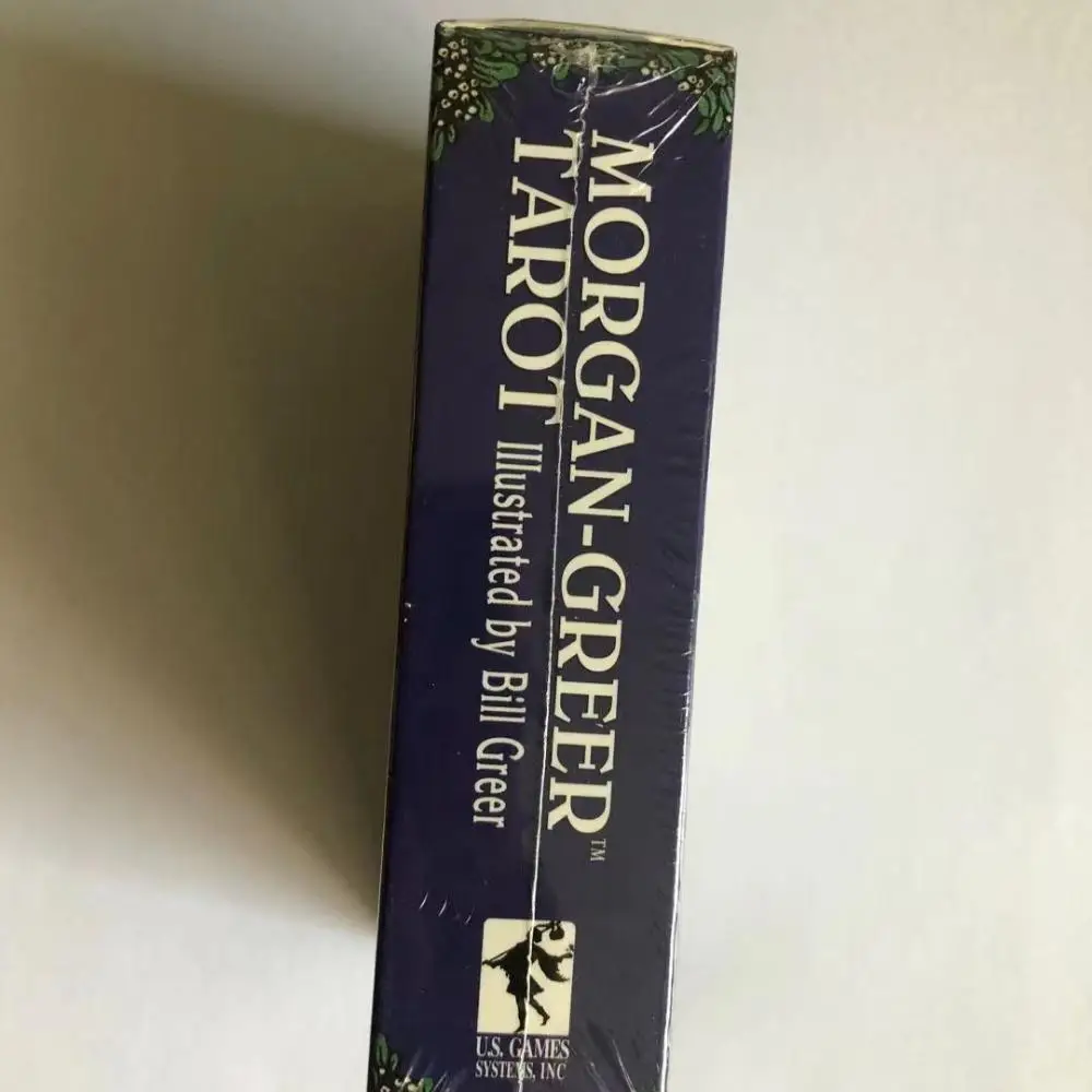12*7cm Morgan Greer Tarot Deck with Guidebook for Beginners 78 Pcs Cards In Standard Size