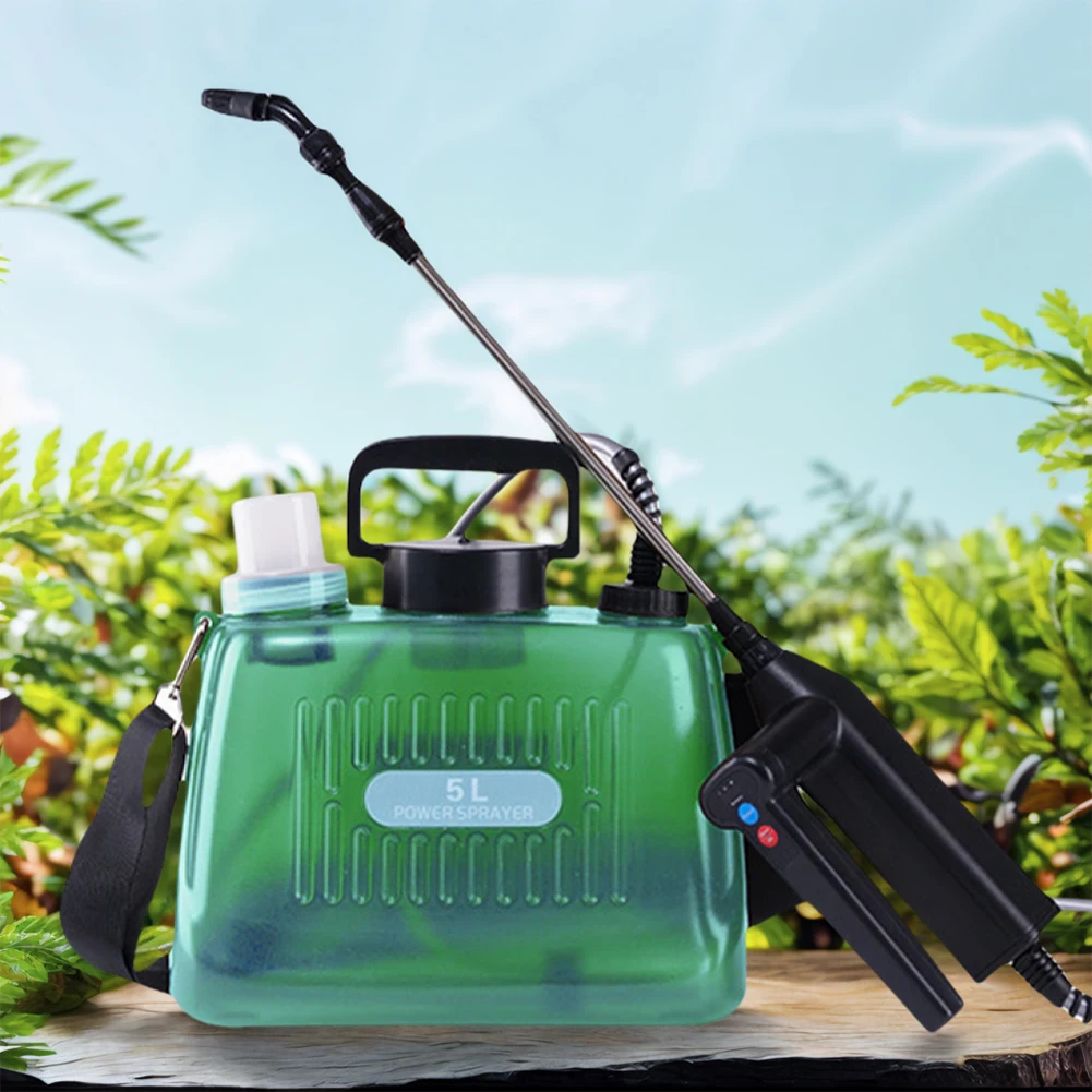 5L/8L 電動噴霧器バックパック農業用噴霧器 4 ノズル付き高圧農薬噴霧器庭の水まき機
