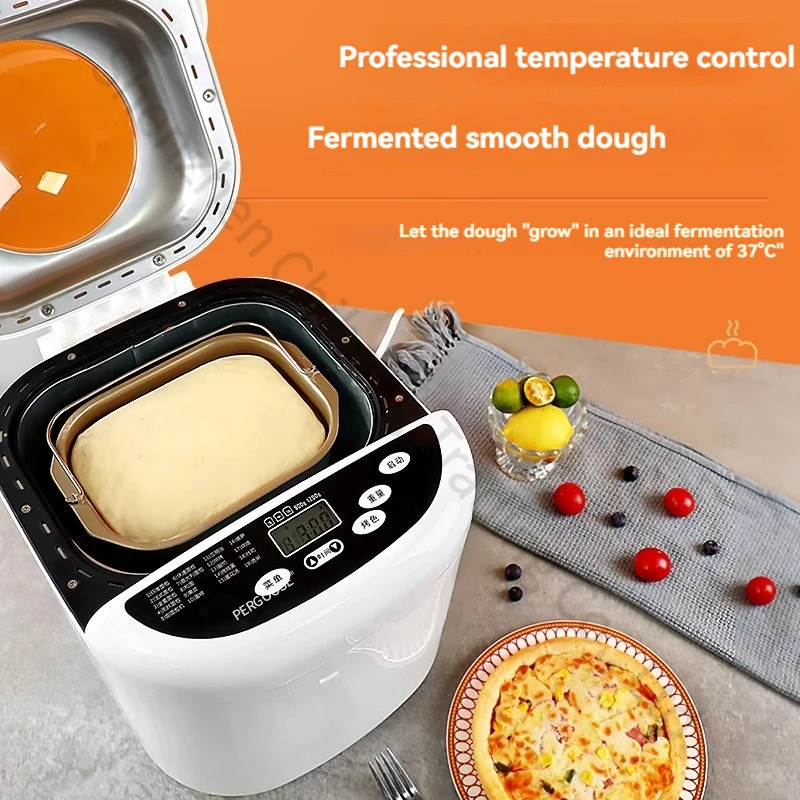 Automatic Multifunction Bread Maker Household Intelligent Dough Mixer Kitchen Cooking Appliances