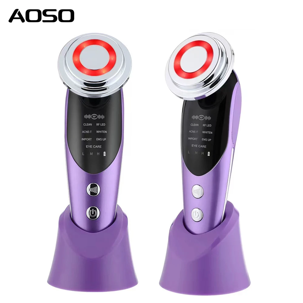 【7D Beauty Device】EMS Microcurrent + Color Photon Therapy, At-Home Thermage-Level Care, Multi-Functional All-in-One