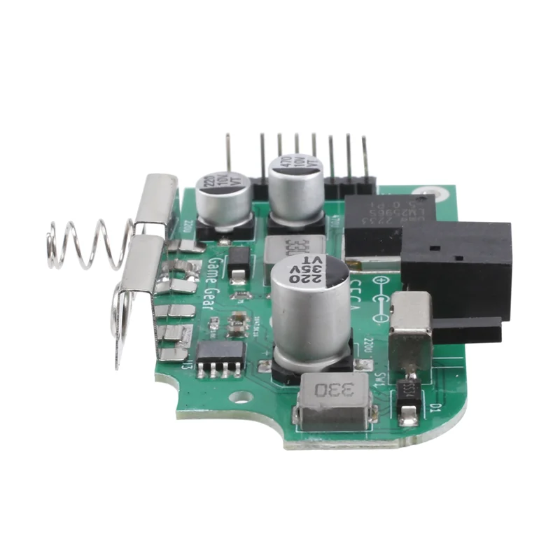 -ABDH Pre-Soldered For Sega Game Gear GG All Edition Replace Power Supply On Off Board IC Capacitors Power Board view 5