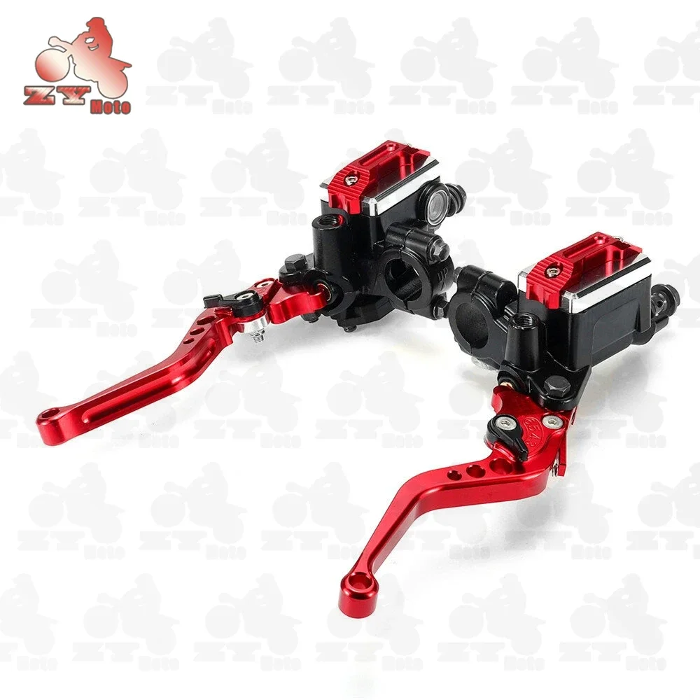 7/8 "motocykl pompa hamulcowa hydrauliczna pompa hamulcowa sprzęgło 50CC-300CC dźwignia hydrauliczna pompa hamulcowa sprzęgło uchwyt kierownica